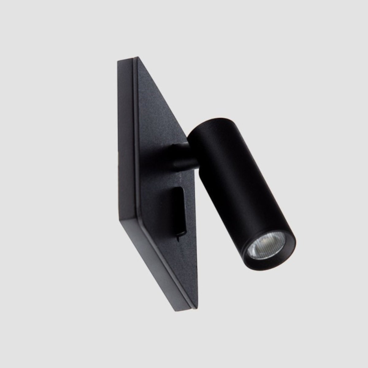 Applique liseuse led encastrable noir Benny noir, MILLUMINE