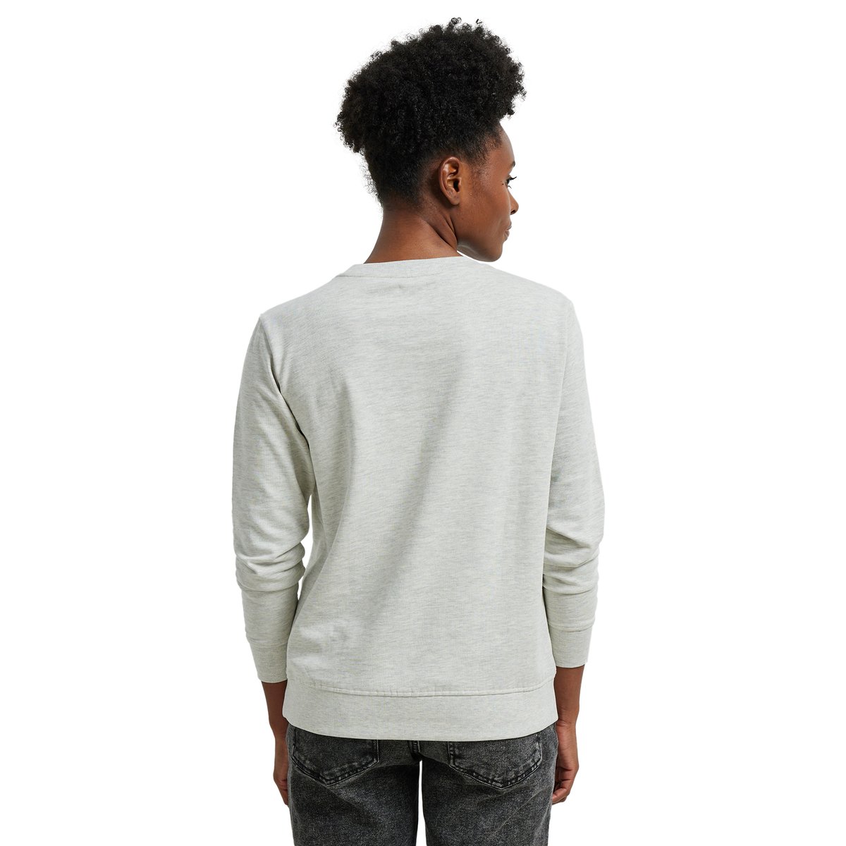 Sweat de grossesse "New Edition Baby" beige chiné, VERTBAUDET