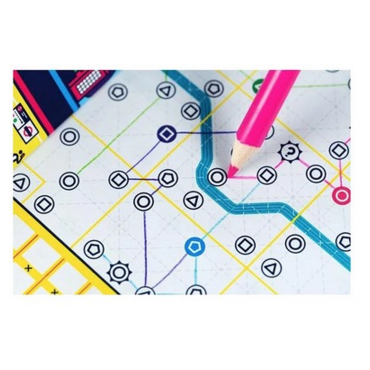 Next Station - London jeu couleur unique, BLUE ORANGE