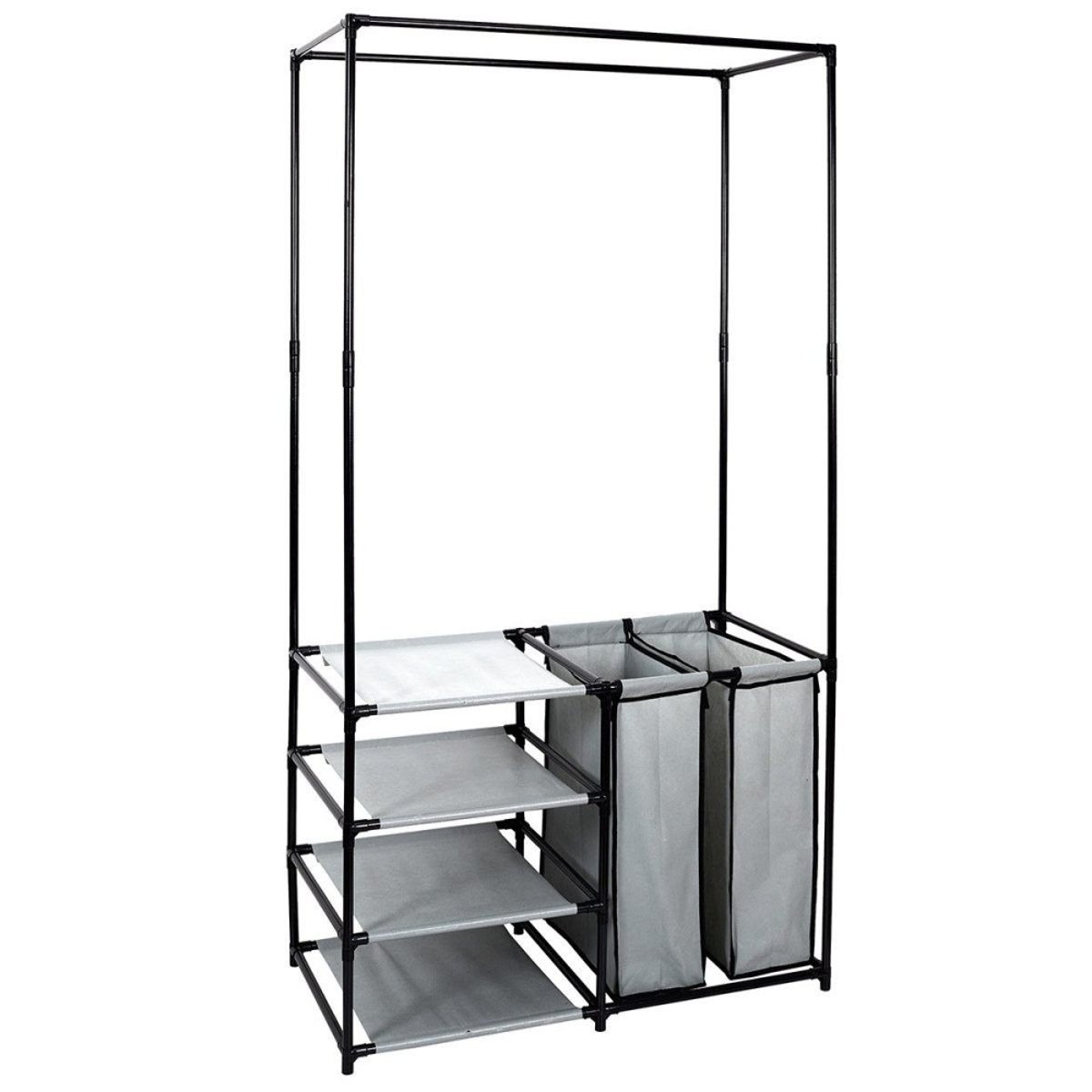 Portant Dressing Ouvert noir, DECORATIE