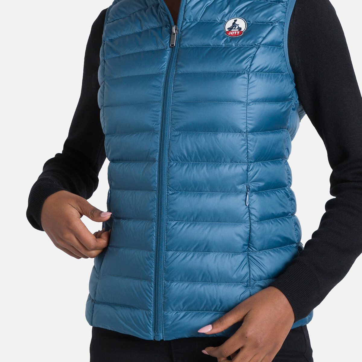 Seda Short Padded Gilet blue, JOTT