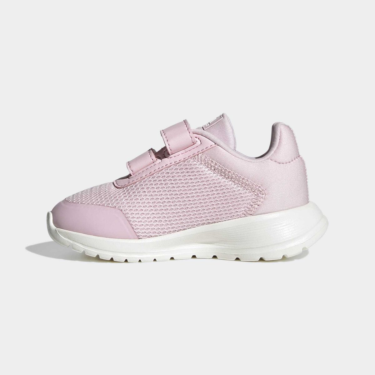 Baskets Scrachées Tensaur Run clear pink / core white / clear pink, adidas Performance
