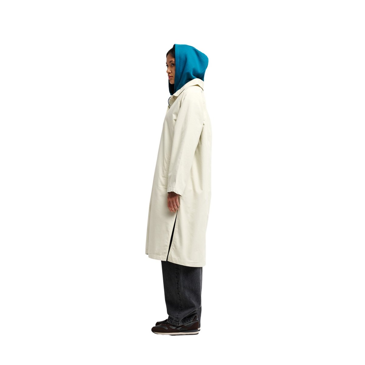 Veste workwear MANHATTAN TRENCH beige bone white, QUIKSILVER