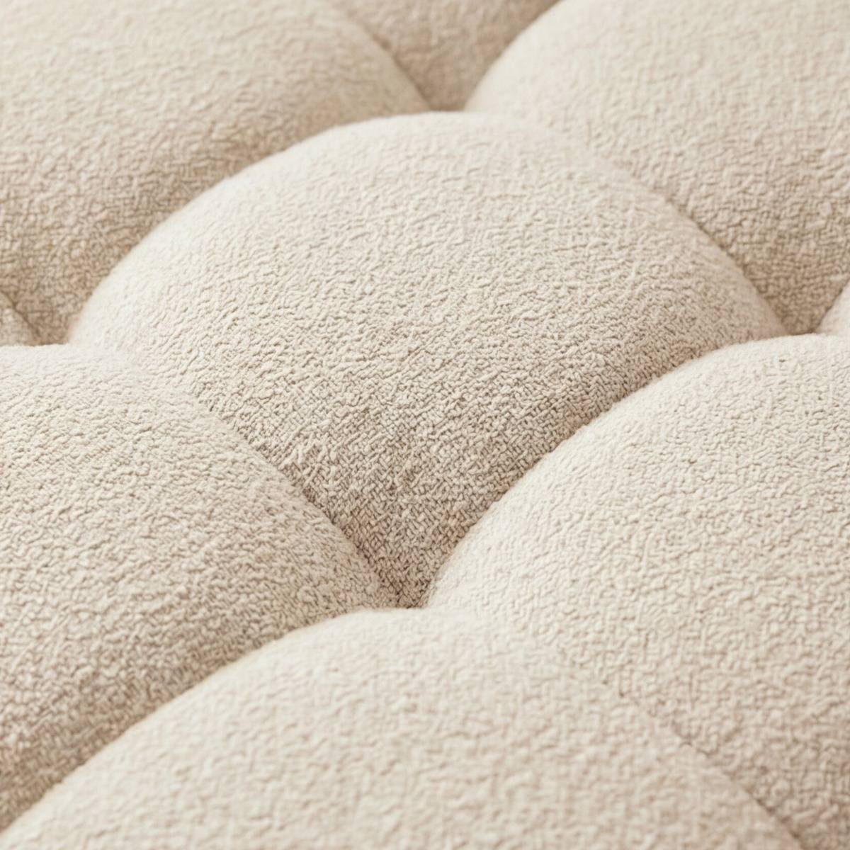 Canapé en tissu SYREL beige, MADE IN MEUBLES 
