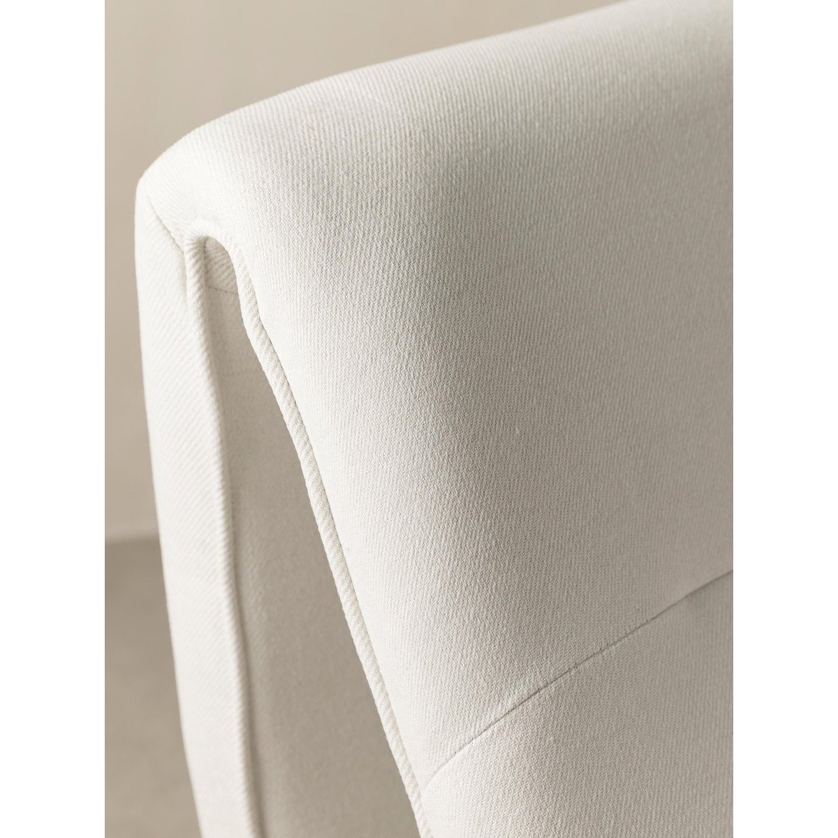 Fauteuil Rembourrée - LYLE blanc, KENAY