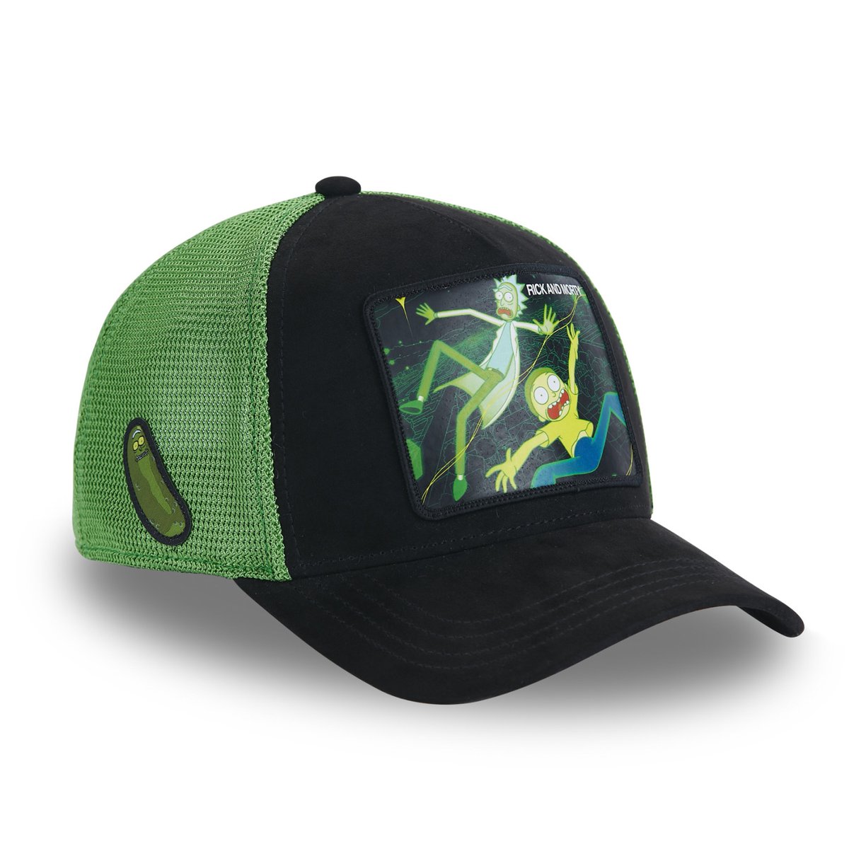 Casquette Rick et Morty noir/vert, CAPSLAB