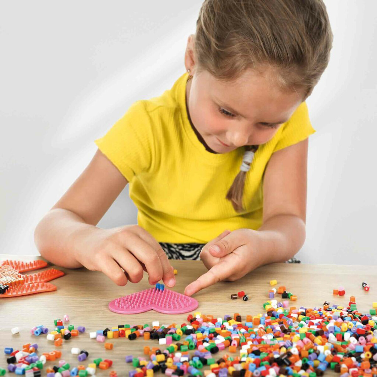 Brinquedo "Missangas - Balde Trendy", SES multicolor, SES