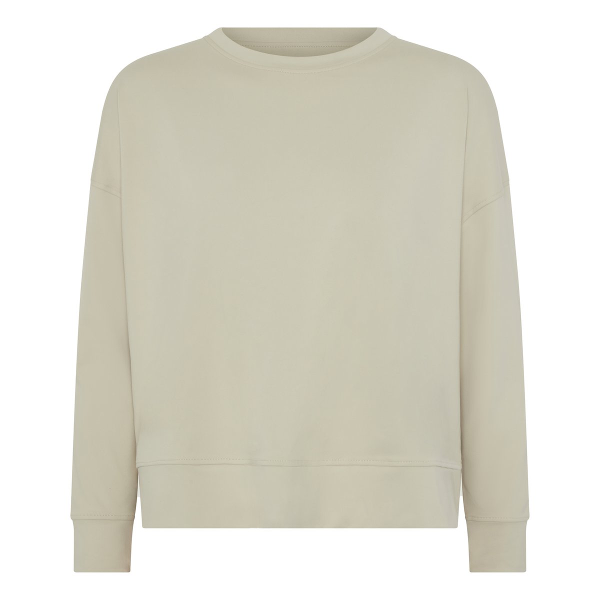 Sweat de sport sans capuche Performance DABA brun, BORN