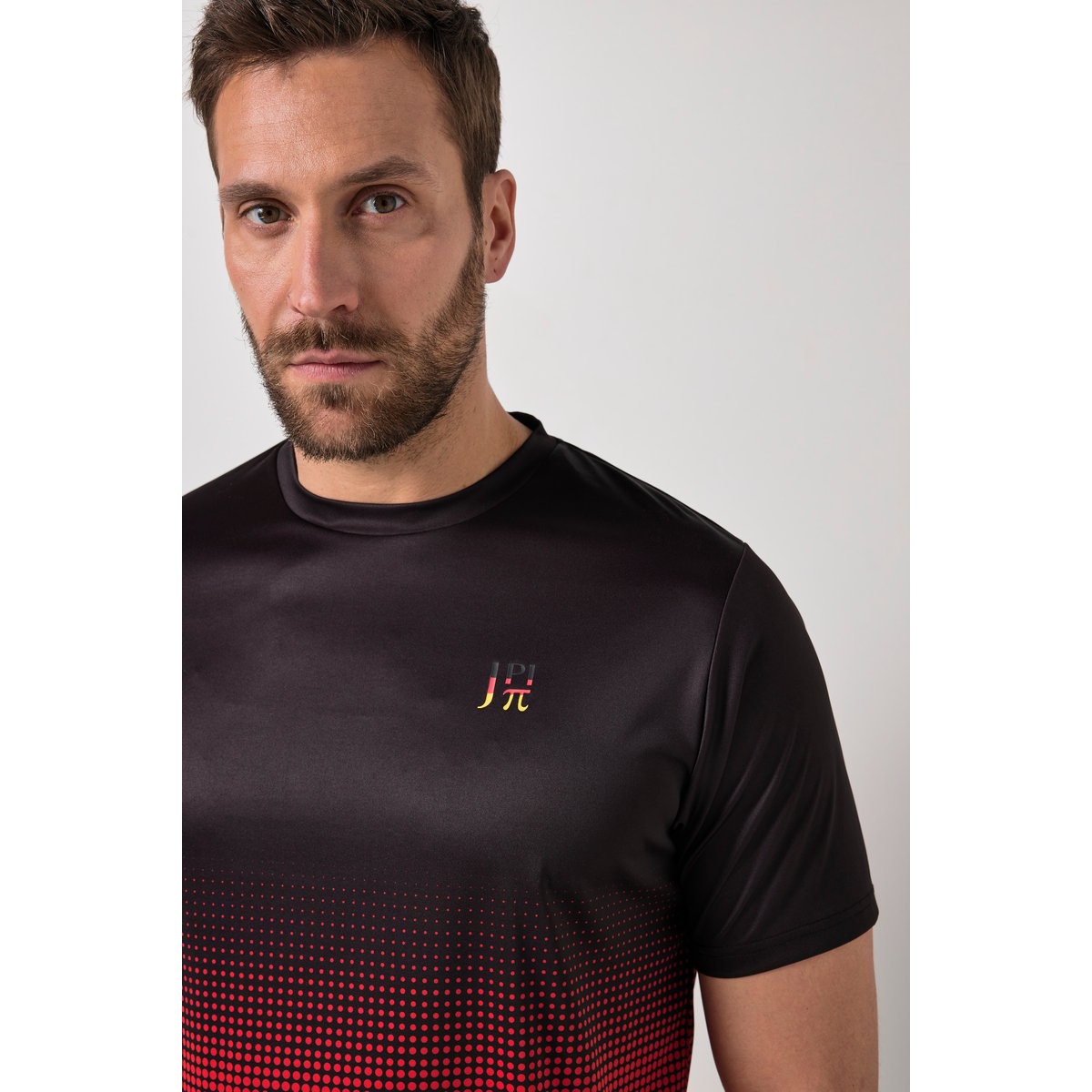 T-shirt finition FLEXNAMIC® à manches noir, JP1880
