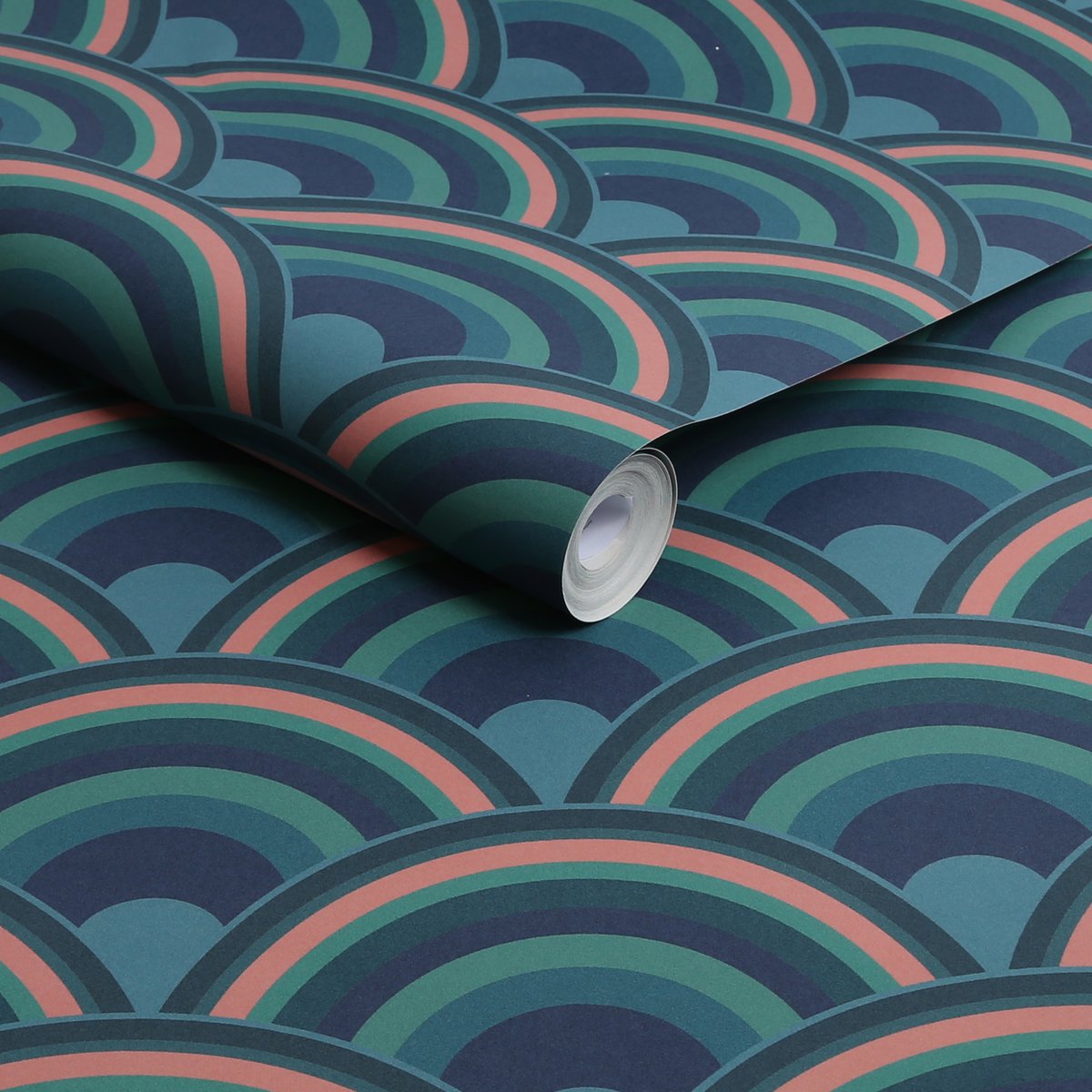 Papier peint Envy Curve Surf bleu, ENVY