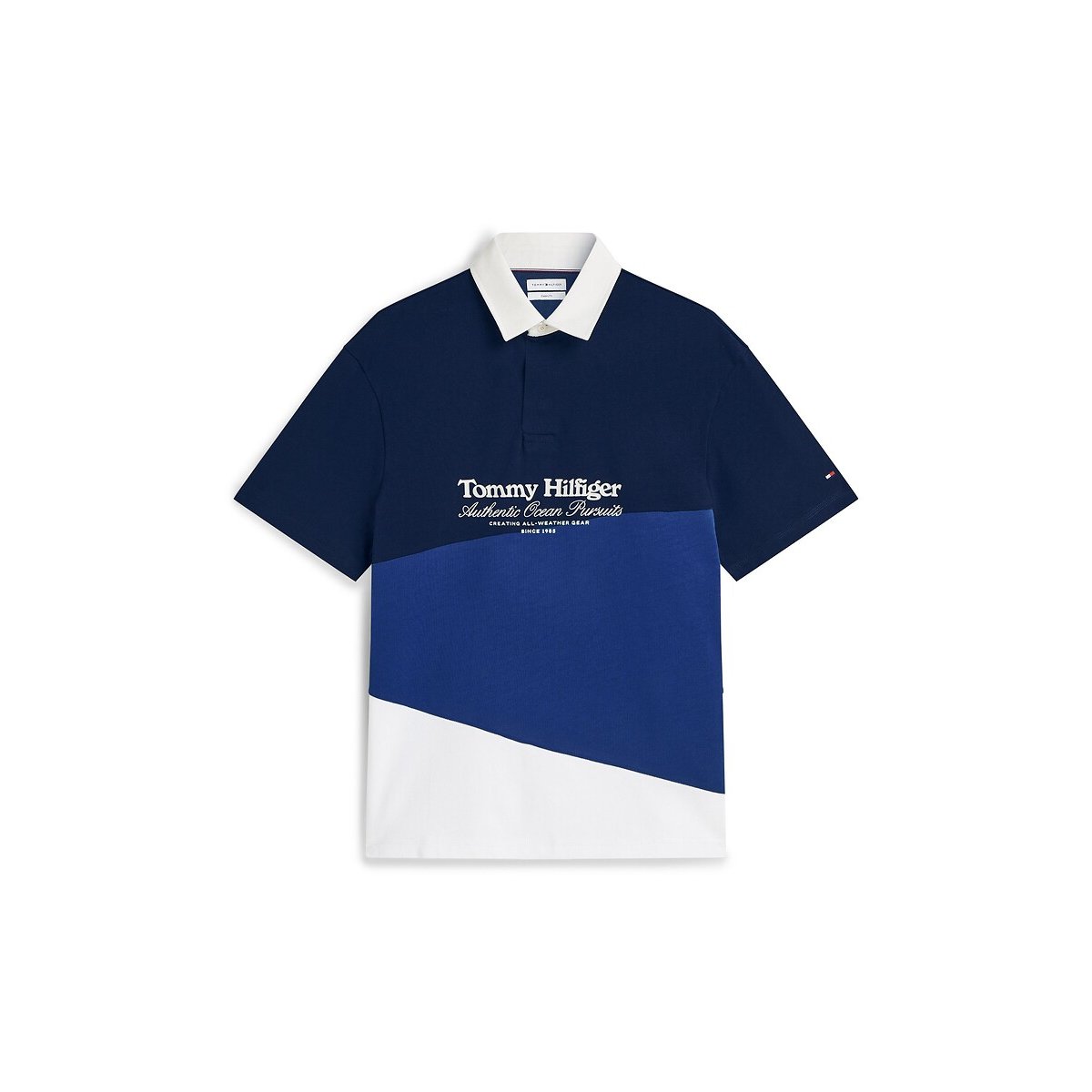 Polo de mangas curtas marinho, TOMMY HILFIGER