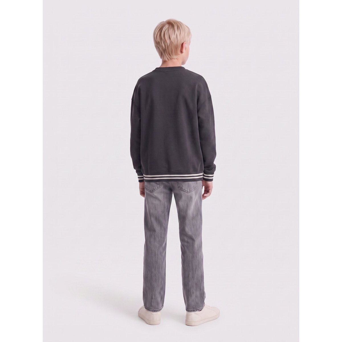 Sweat-Shirt noire - jet black, ONLY & SONS JUNIOR
