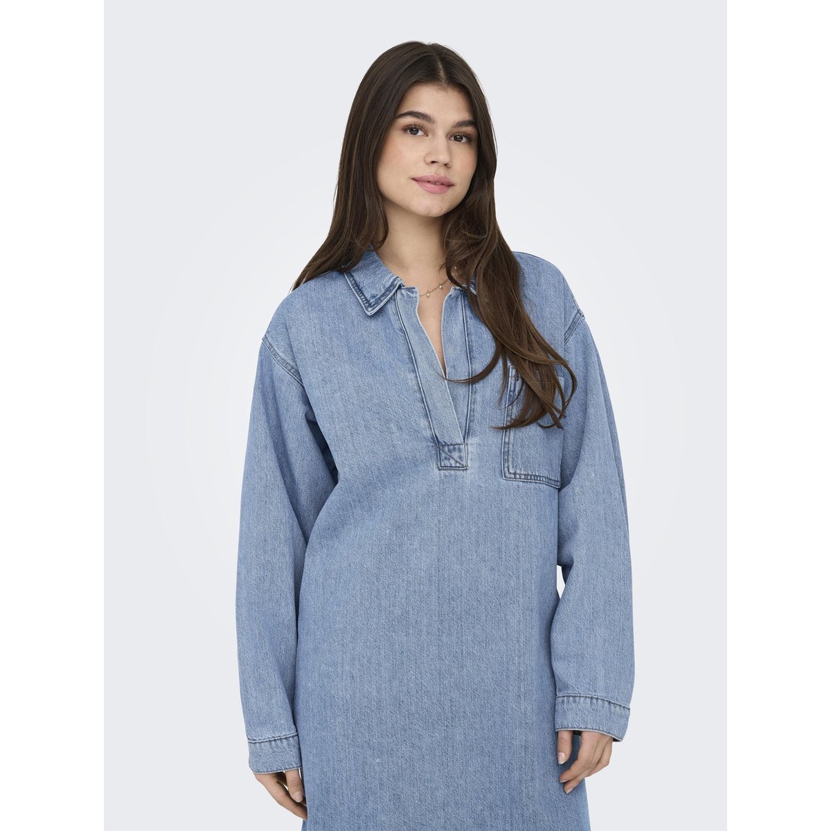 Robe En Denim light blue denim, ONLY