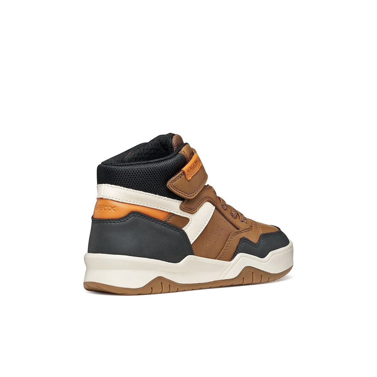 Baskets montantes respirantes, PERTH marron, GEOX