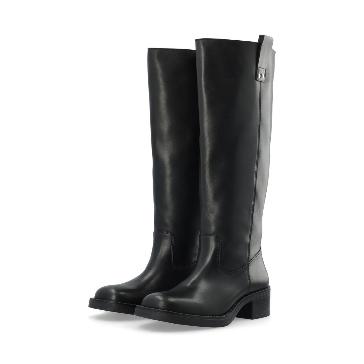 Bottes Longues noir - black, BIANCO