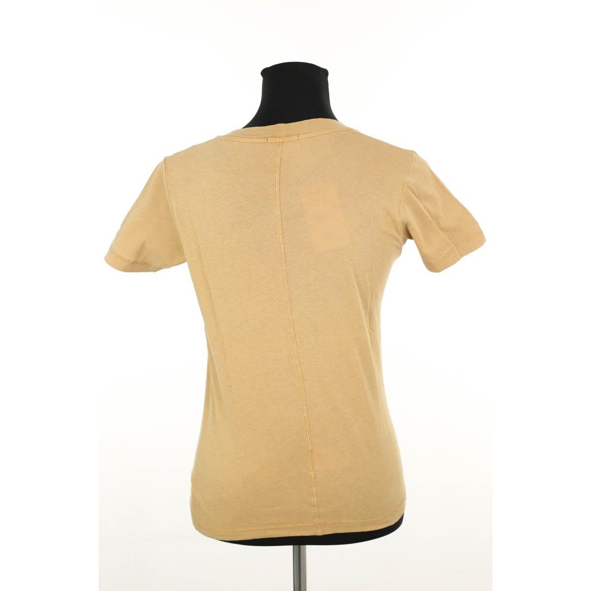 T-shirt - Bon État camel, AMERICAN VINTAGE