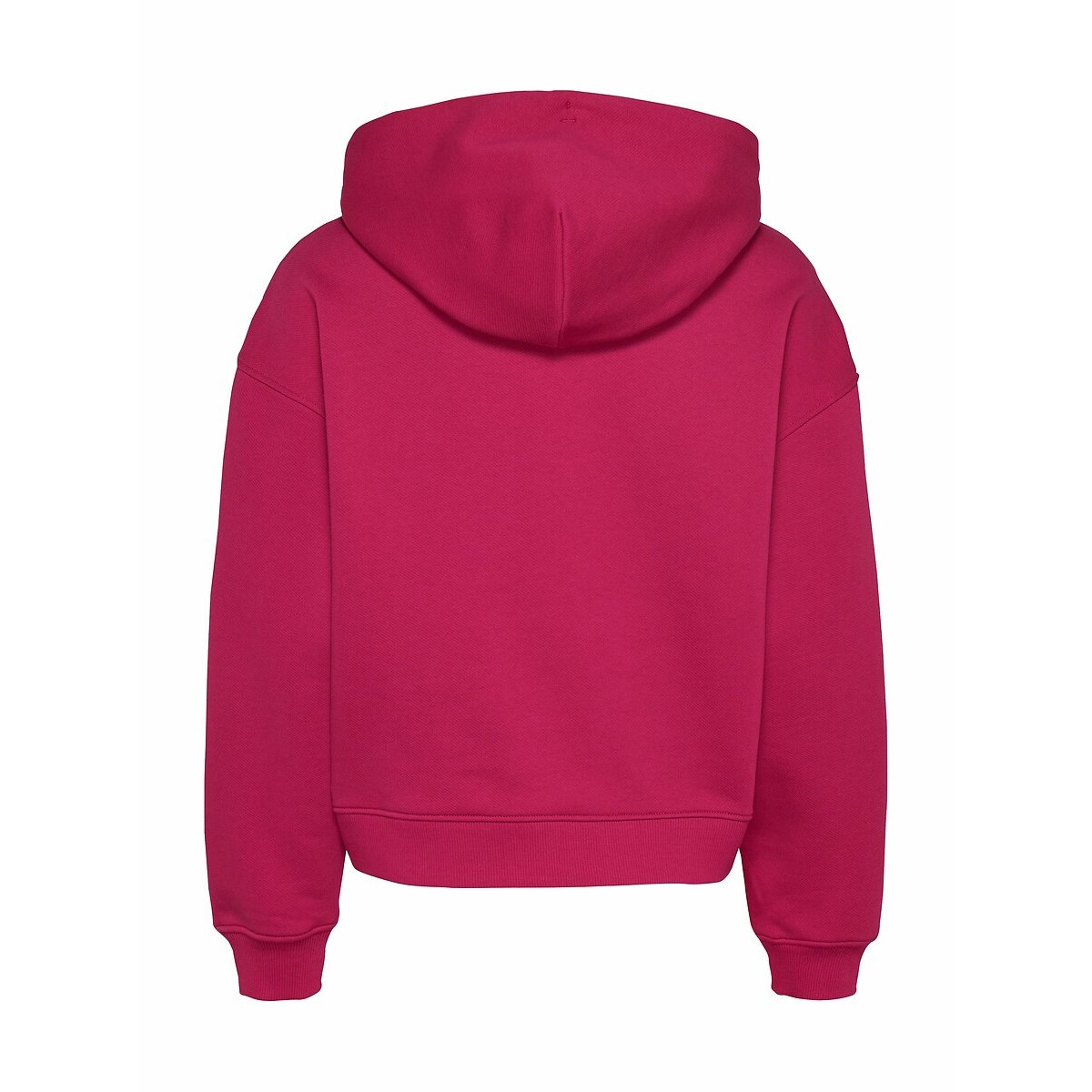 Sweat à capuche en molleton bordeaux, TOMMY JEANS