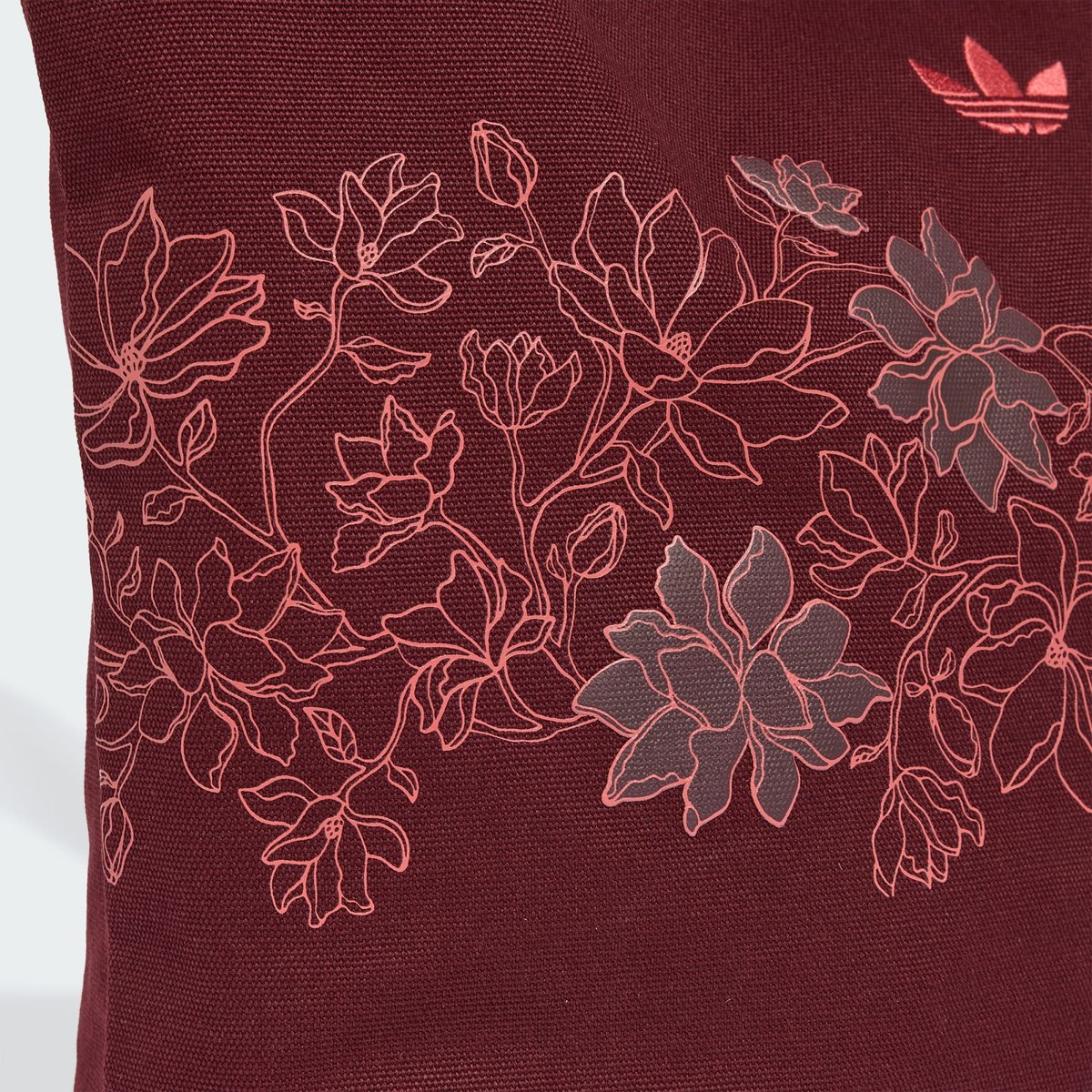 Tote Bag Floral Adidas Originals Tote Bag Floral Adidas Originals maroon, adidas Originals