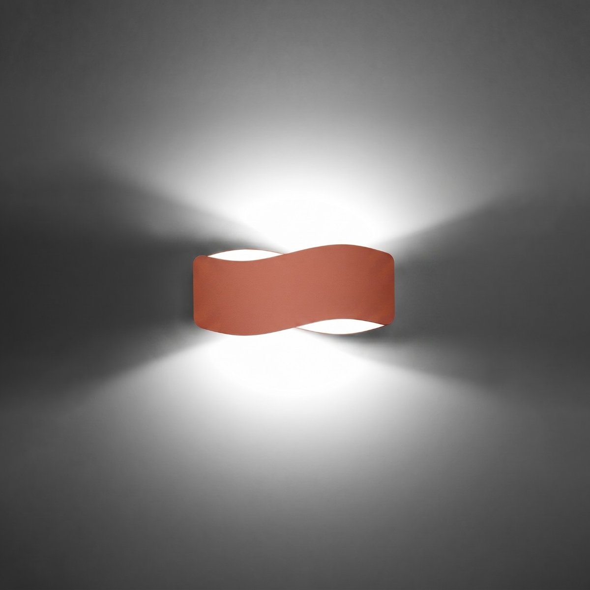 Applique murale Ocre Rouge G9 1 Tila ocre rouge, EDEN