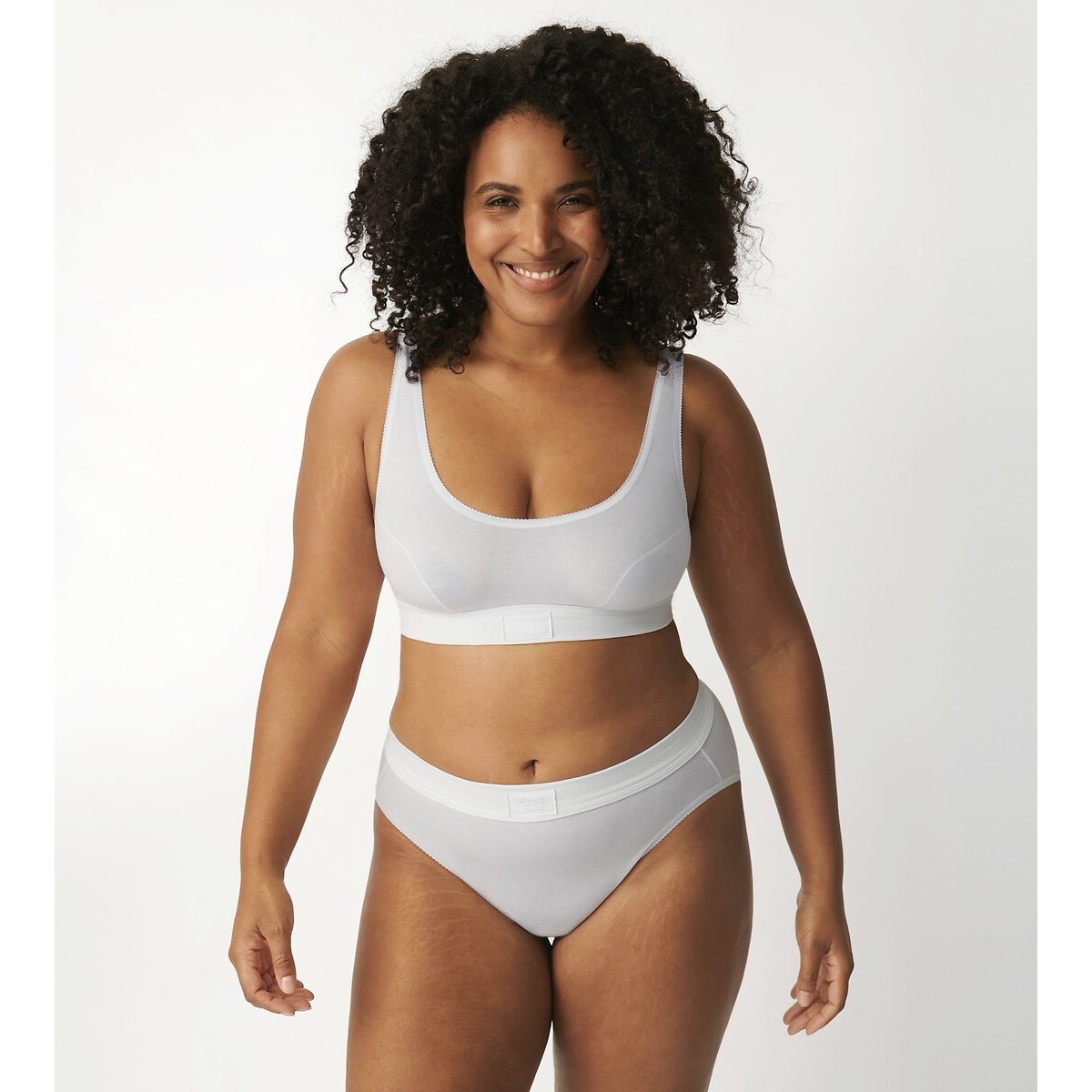 Brassière Double Comfort blanc, SLOGGI