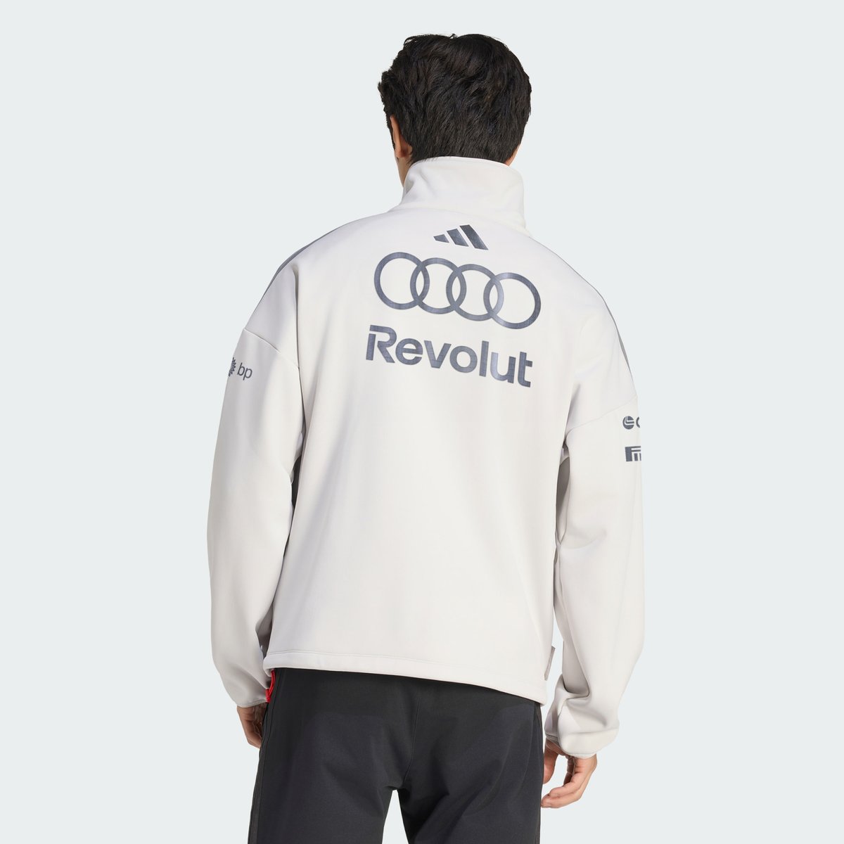 Veste De Survêtement Ingénieurs Et Équipe Marketing Audi Revolut F1 Team Veste De Survêtement Ingénieurs Et Équipe Marketing Audi Revolut F1 Team chalk pearl / iron metallic, adidas Performance