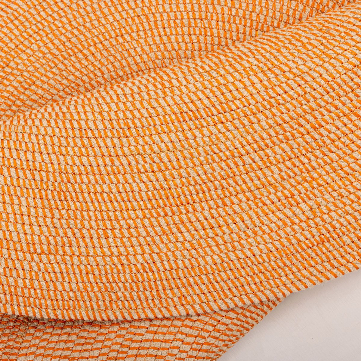 Tapis d'intérieur/d'extérieur fabriqué à la main - SOLARIS orange, GINO FALCONE