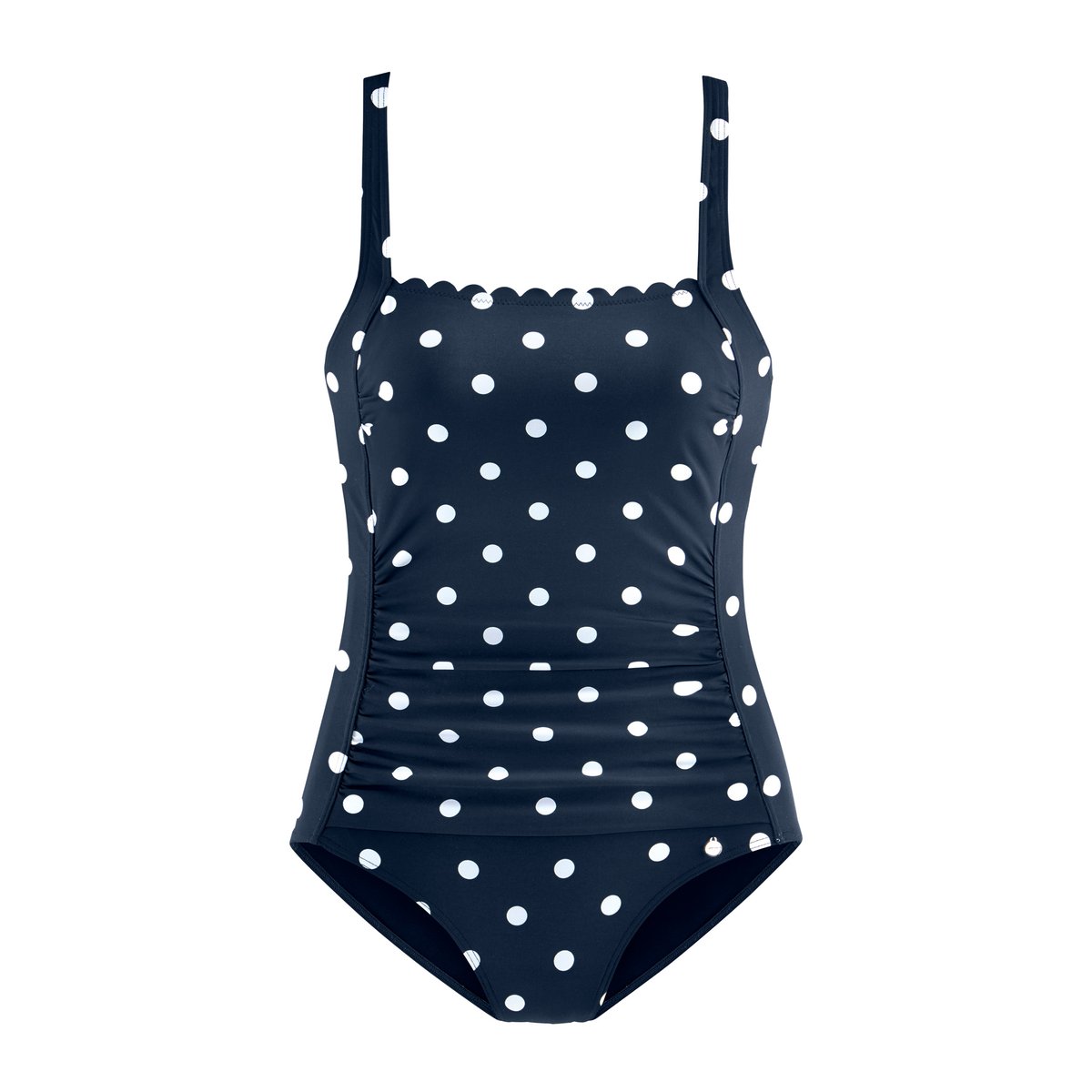 Maillot de bain une pièce amincissant Jada bleu marine, LASCANA