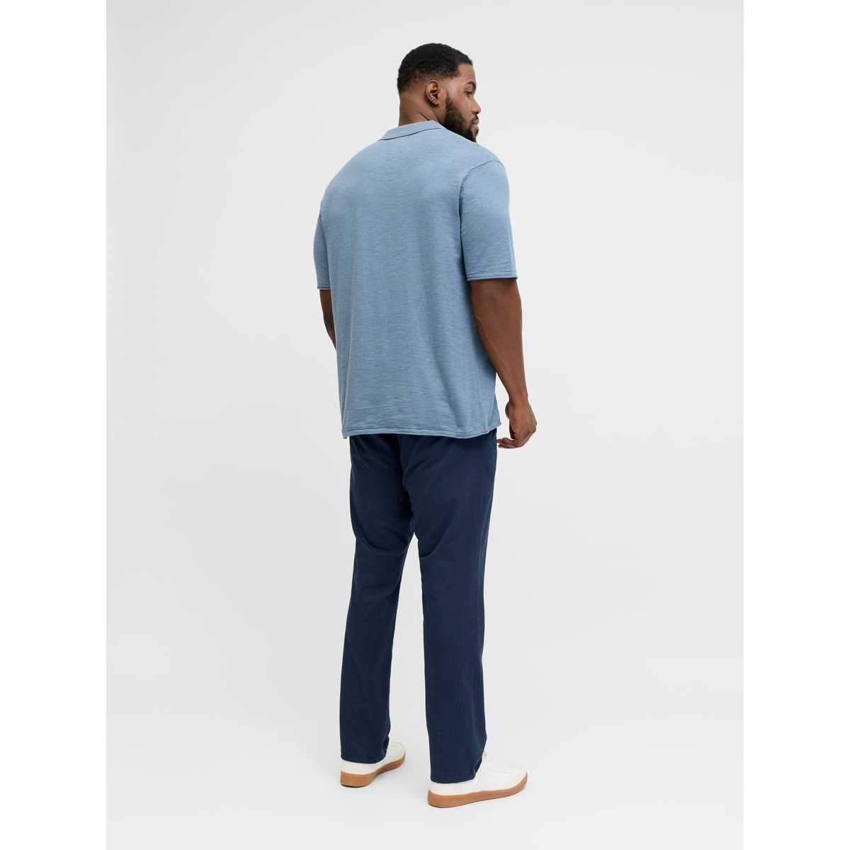 Polo grise - blue mirage, JACK & JONES