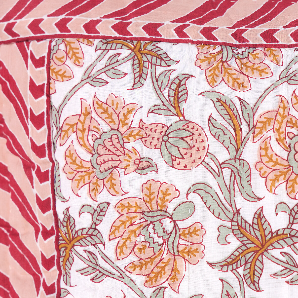 Housse de coussin matelassée, Hyacinthe imprimé, LA REDOUTE INTERIEURS