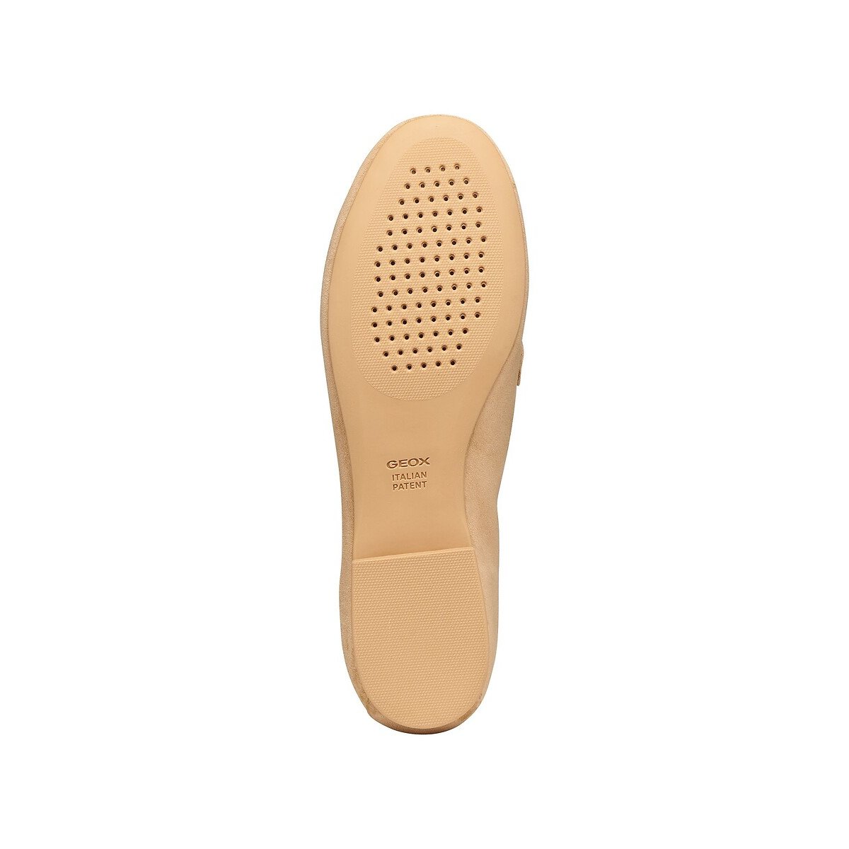 New Palmaria leren loafers beige , GEOX
