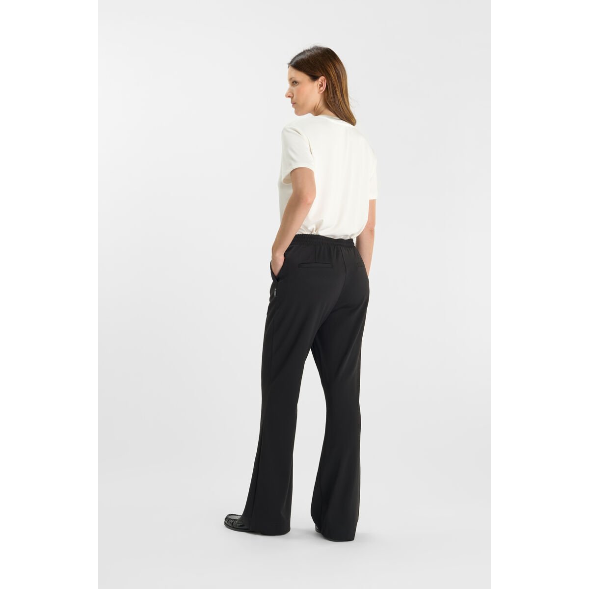 Pantalon flare NATASH black, LE TEMPS DES CERISES