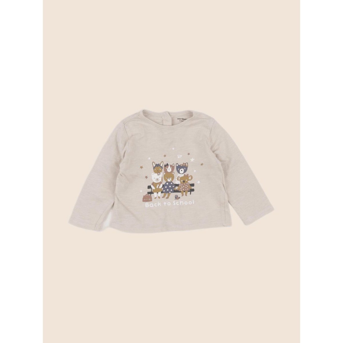Tee-shirt - Très bon état beige, VERTBAUDET