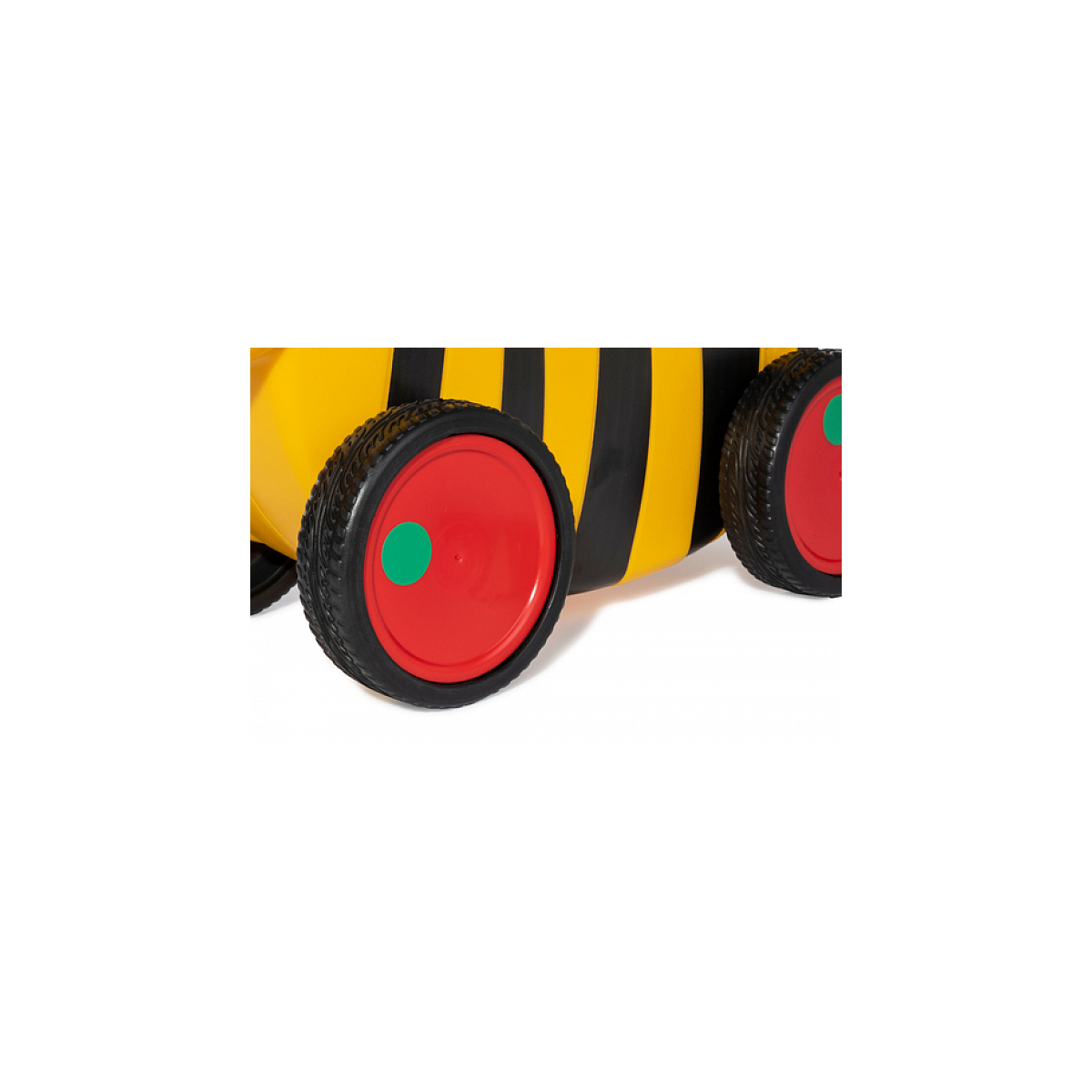 Porteur Tigre Rayé jaune, ROLLY TOYS