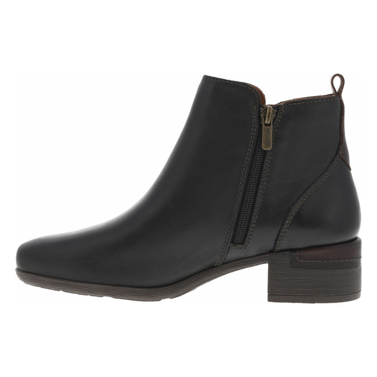 Bottines cuir Malaga black, PIKOLINOS
