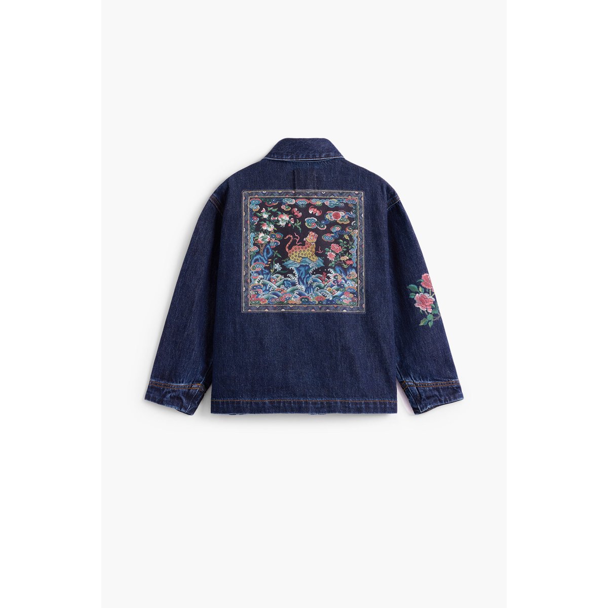 veste en coton imprimée boy bleu, DESIGUAL