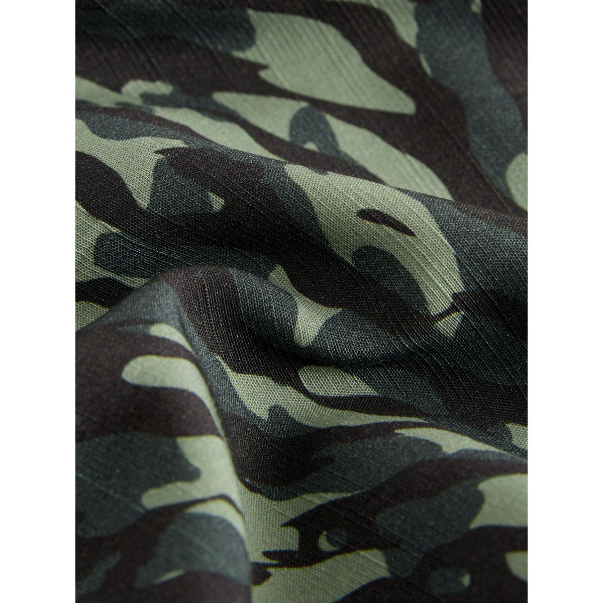 Chemise imprimée à manches courtes camouflage, NEXT