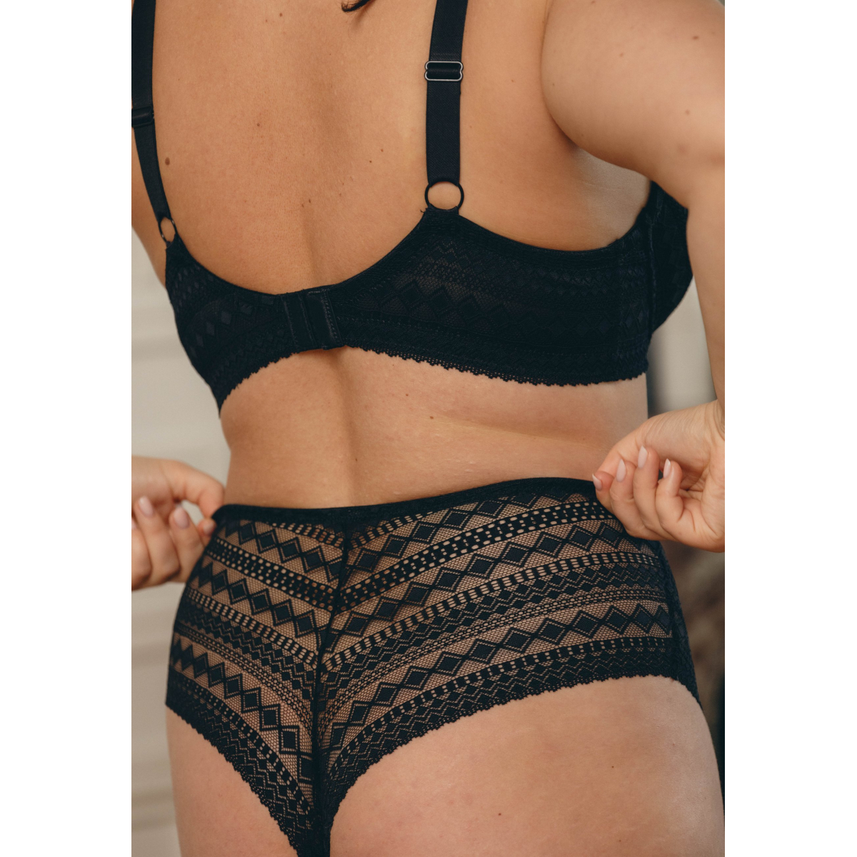Shorty ACANTHE noir, VARIANCE