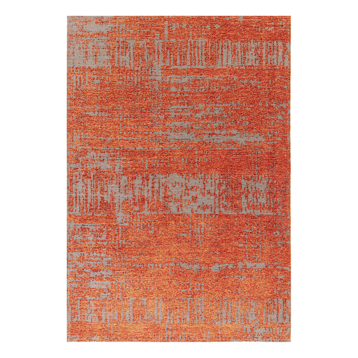 Abstract Chenille Blend Flatweave Rug orange, ÉDITÉ