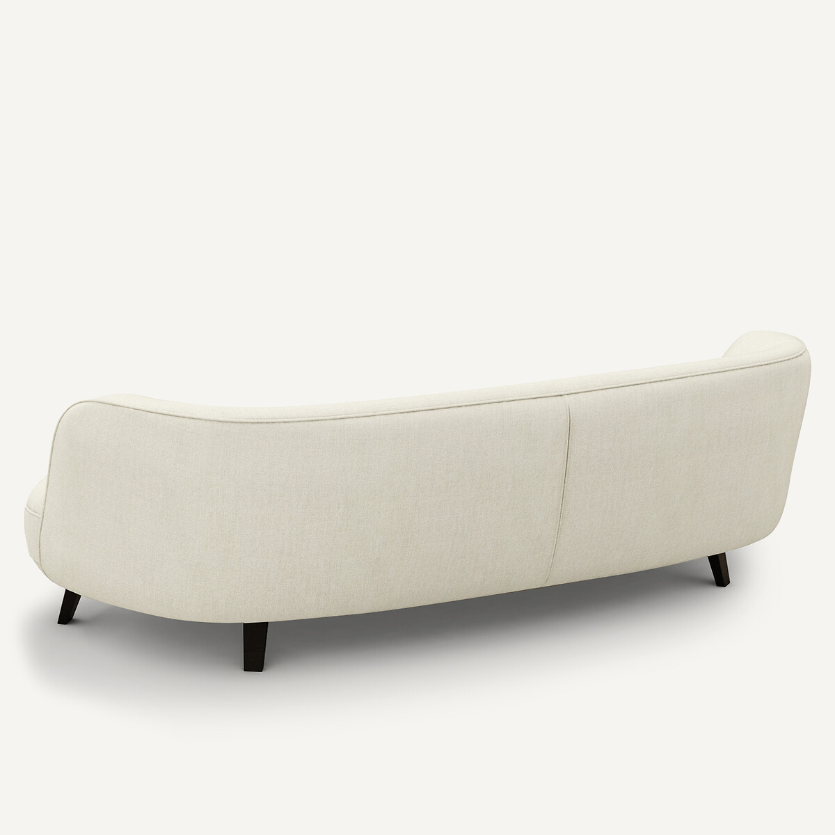 Canapé droit 5 places, en lin chambray, ROSEBURY ecru, AM.PM X EMMANUEL GALLINA