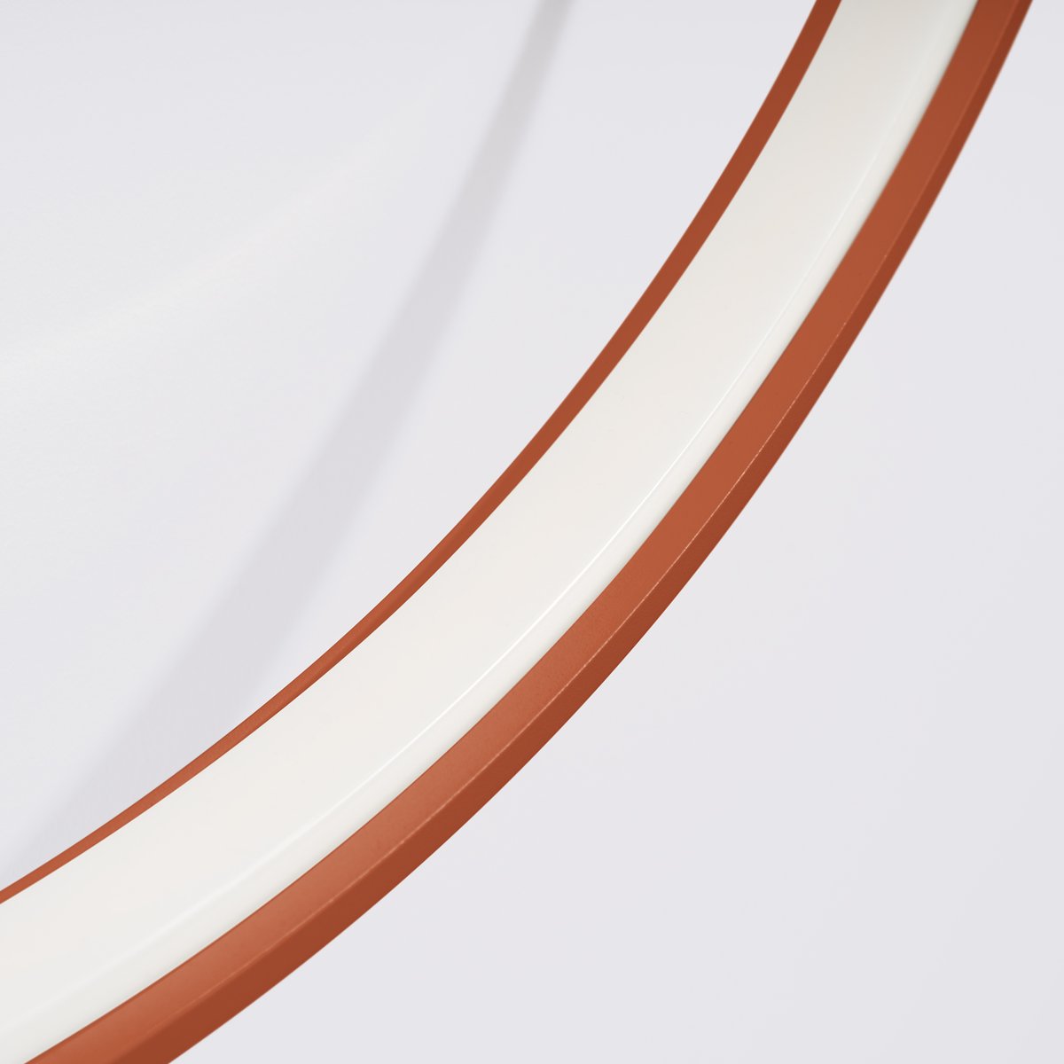Plafonnier Aluminium Ocre Rouge LED 1 Rio ocre rouge, EDEN