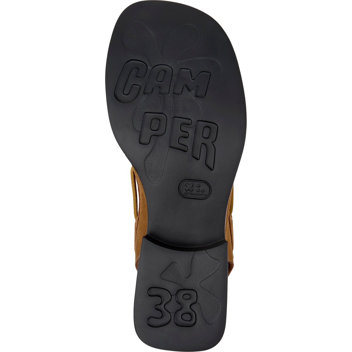 Mules Cuir DONNA bleu marron, CAMPER