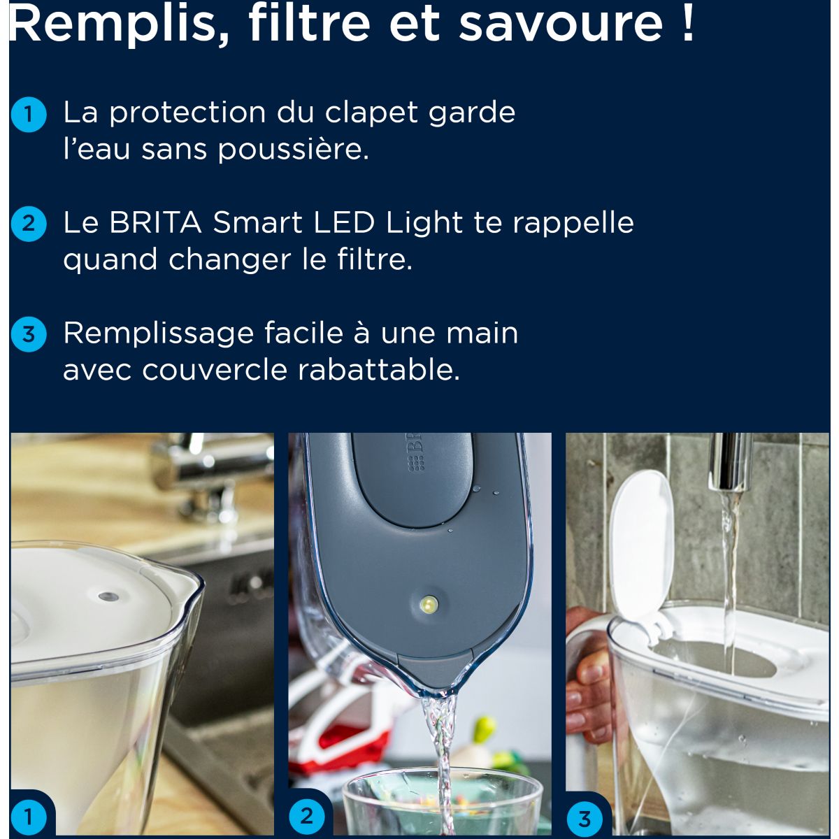Carafe filtrante Style Essential sable + 1 cartouche Maxtra Pro couleur unique, BRITA