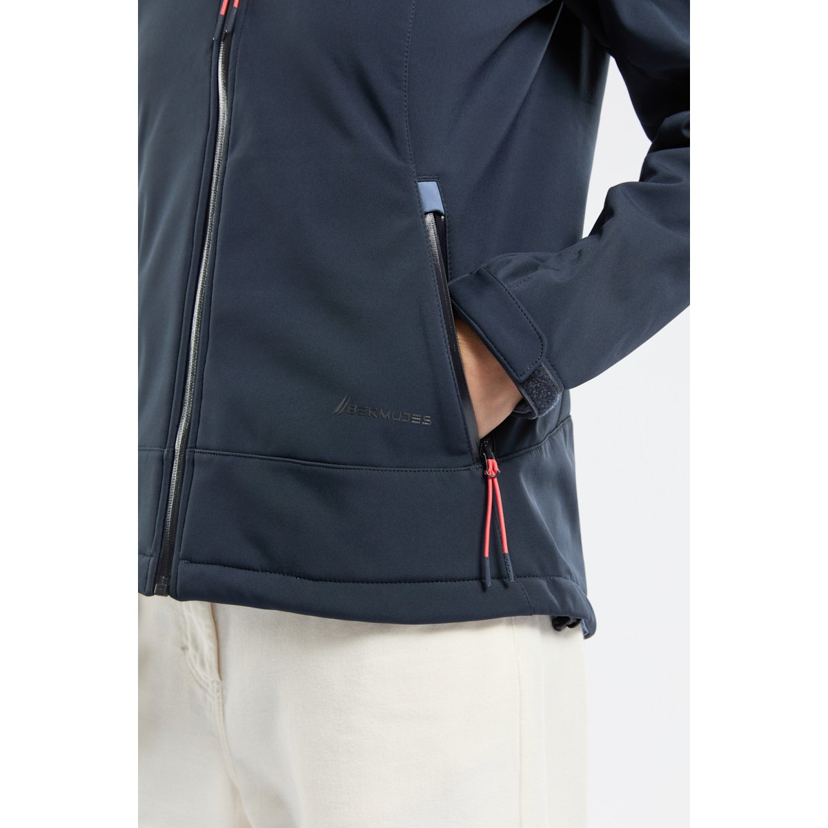 Veste softshell SILLAGES navy, BERMUDES