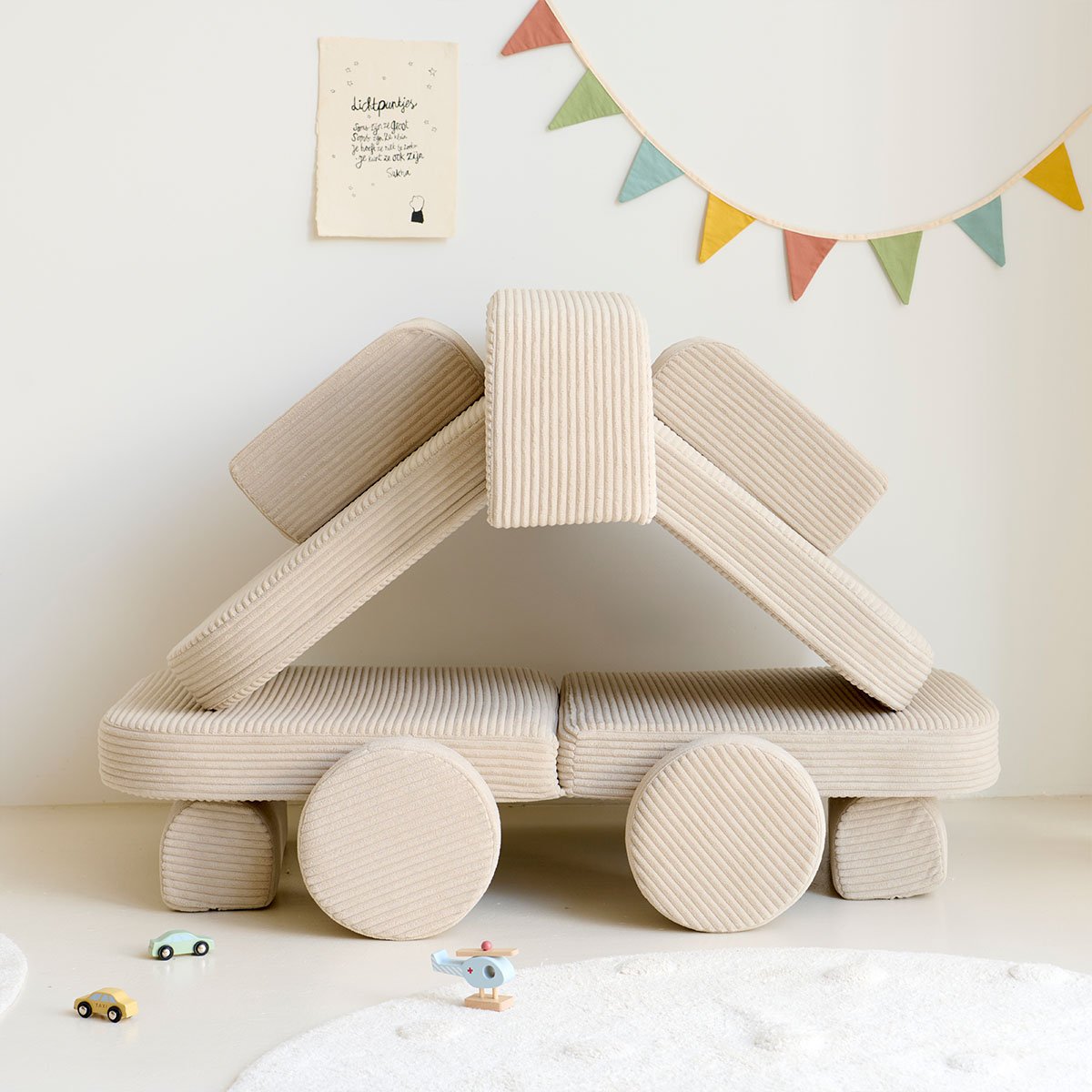 Blocs canapé beige, PETITE AMELIE