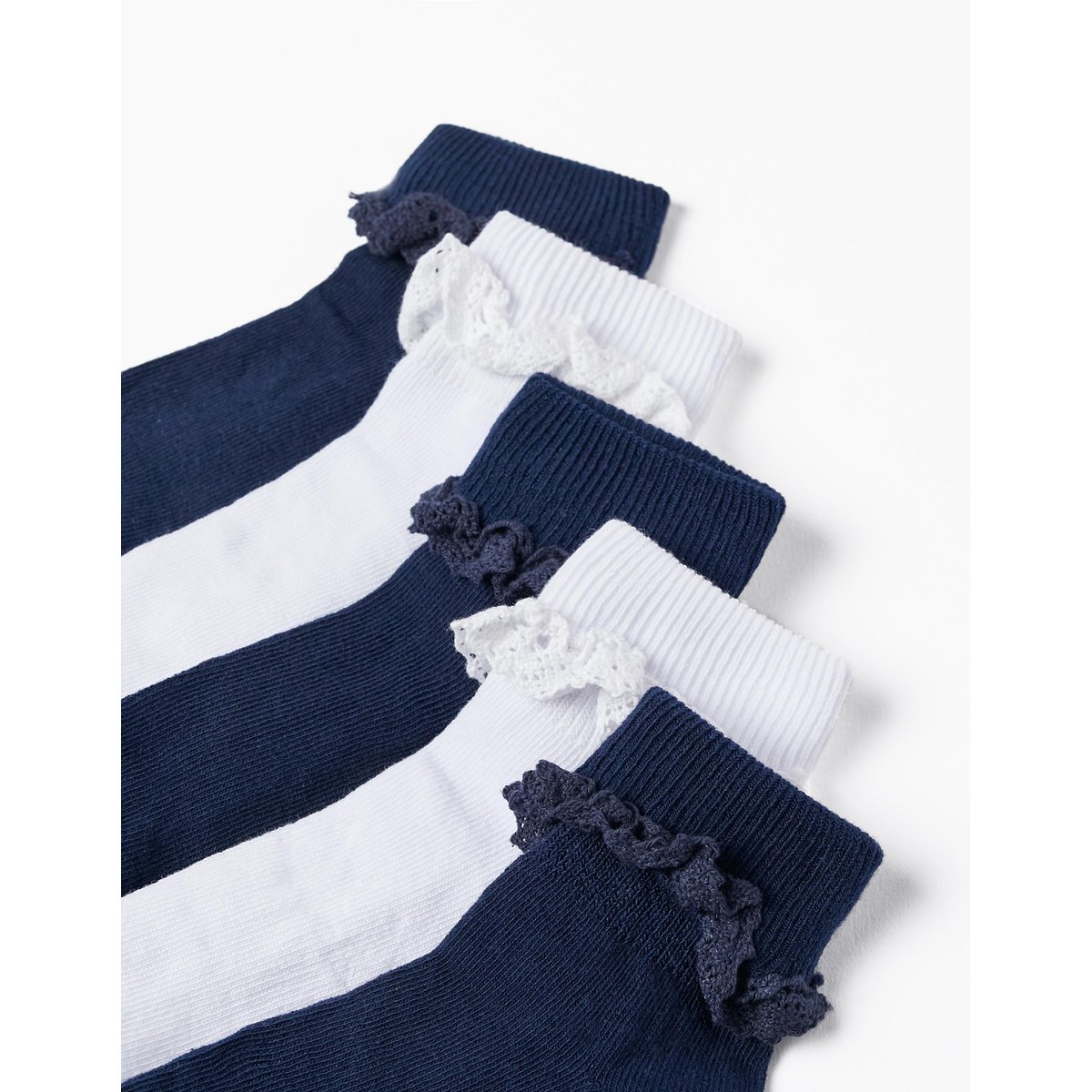 Pack 5 Paires de Chaussettes avec Crochet multicolore, ZIPPY