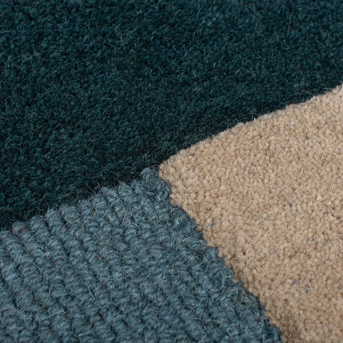 Tapis en laine LABYRINTHE vert, FLAIR RUGS