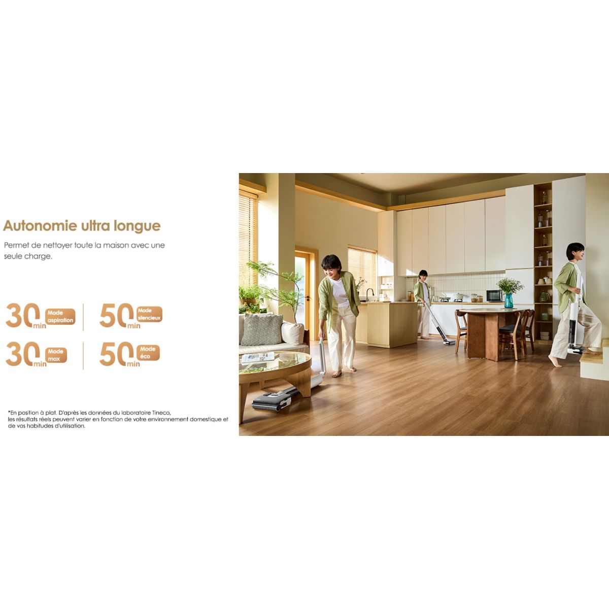 Aspirateur laveur pliable Floor One I7 Fold Premium couleur unique, TINECO