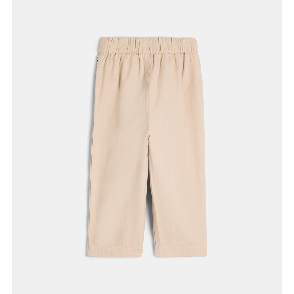 Pantalon droit tom en twill bio beige, CADET ROUSSELLE