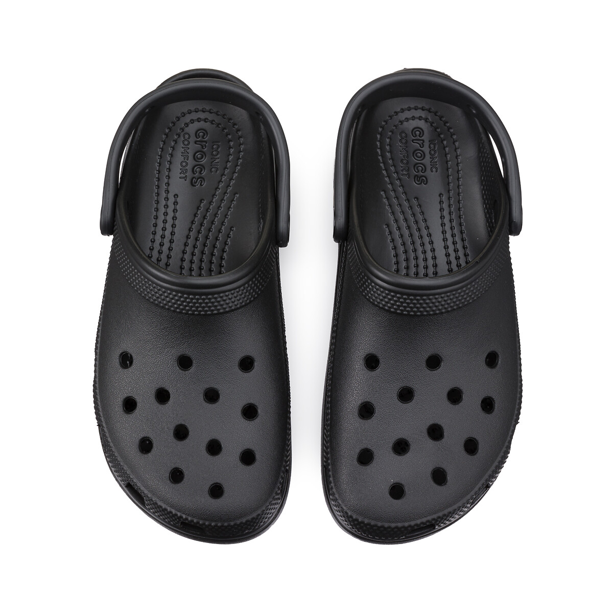Socas com plataforma Classic preto , CROCS