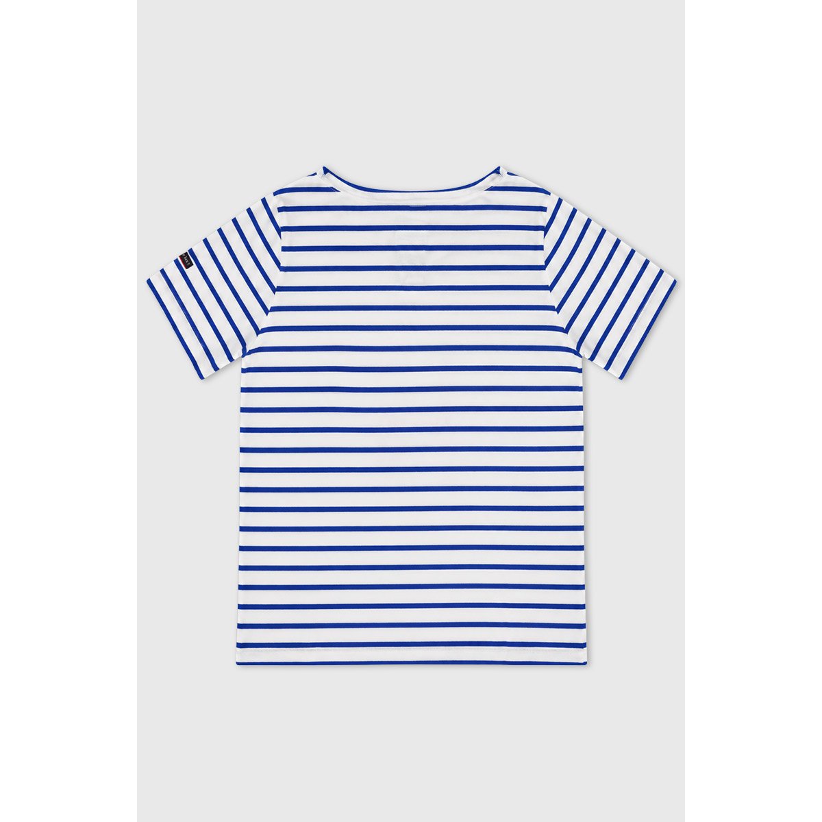 Marinière sérigraphiée - coton léger blanc/etoile, ARMOR-LUX
